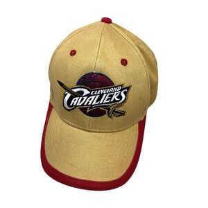 Cleveland Cavaliers Basketball Hat Cap NBA Elevation Cavs Khaki Strapback NEW